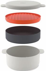 45001 M-Cuisine 4 Piece Stackable Microwave Cooking Set