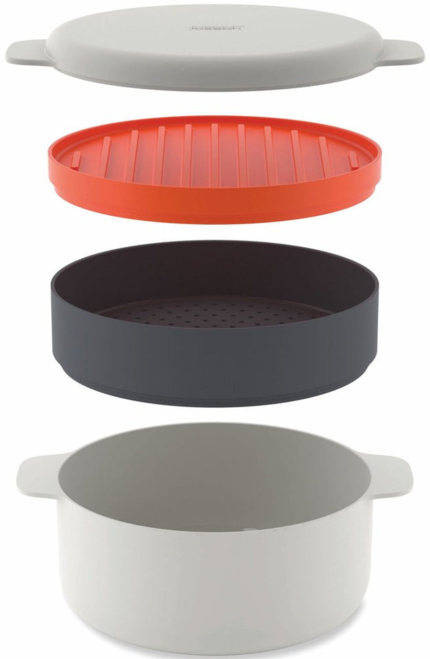 45001 M-Cuisine 4 Piece Stackable Microwave Cooking Set