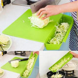 Plastic 2 in 1 Cutting Board Kitchen Tool