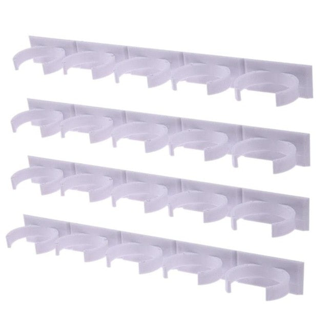 1/2/4 Pcs Organizer Rack Kitchen Cabinet Door Hooks Jars Spice Holder Tools