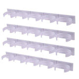 1/2/4 Pcs Organizer Rack Kitchen Cabinet Door Hooks Jars Spice Holder Tools